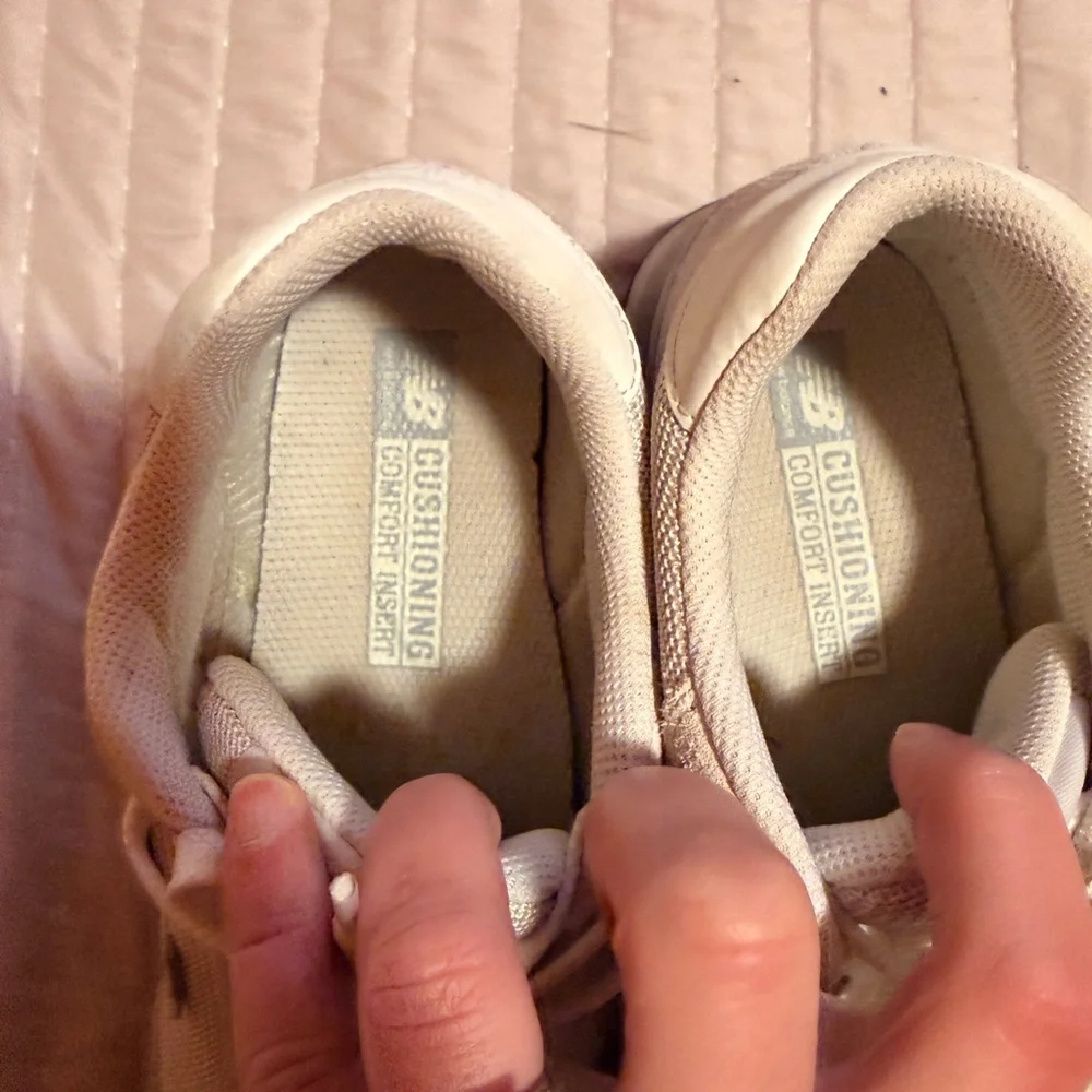 New Balance Off-White Athletic Shoes
